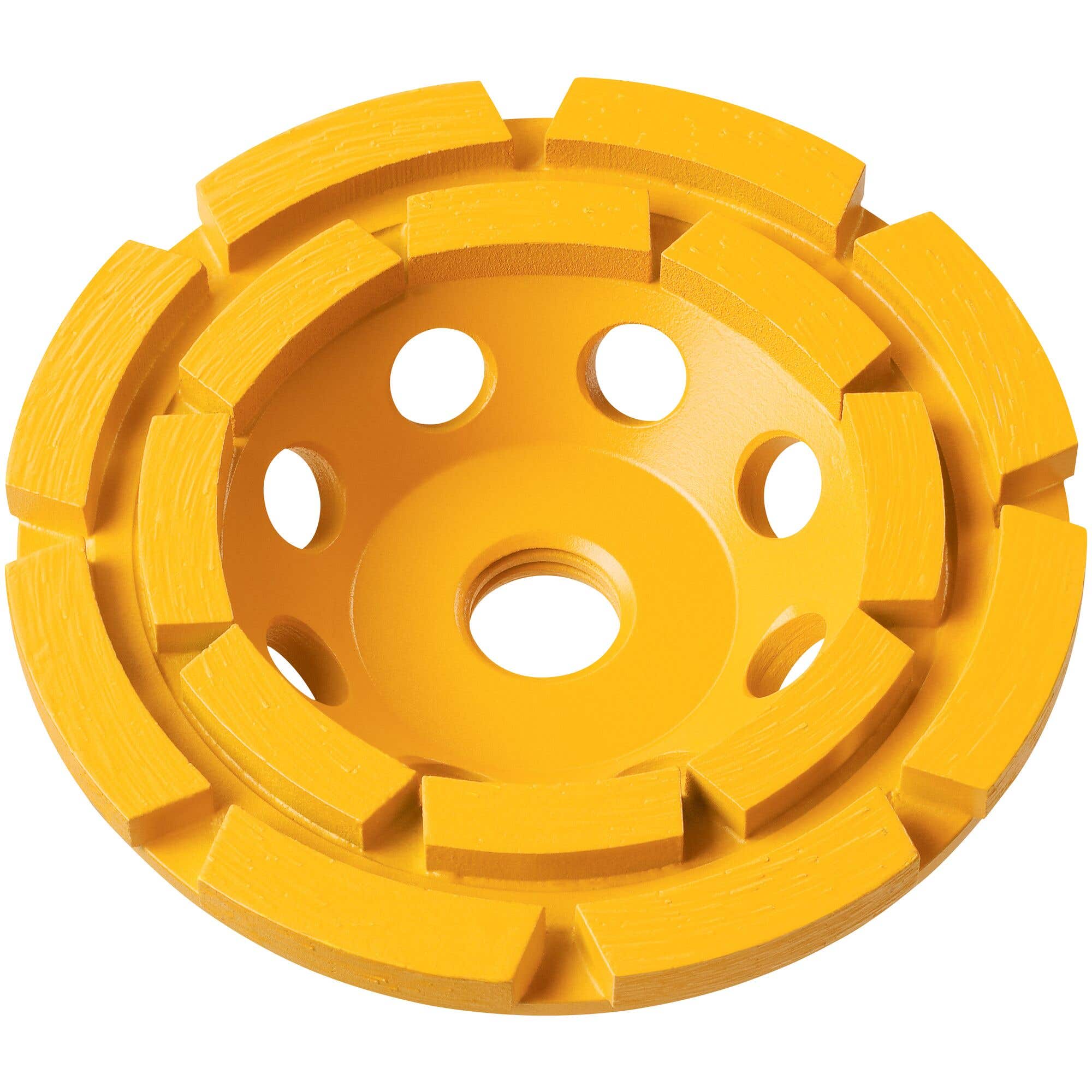 4" Double Row Diamond Cup Grinding Wheel, DeWalt DW4772