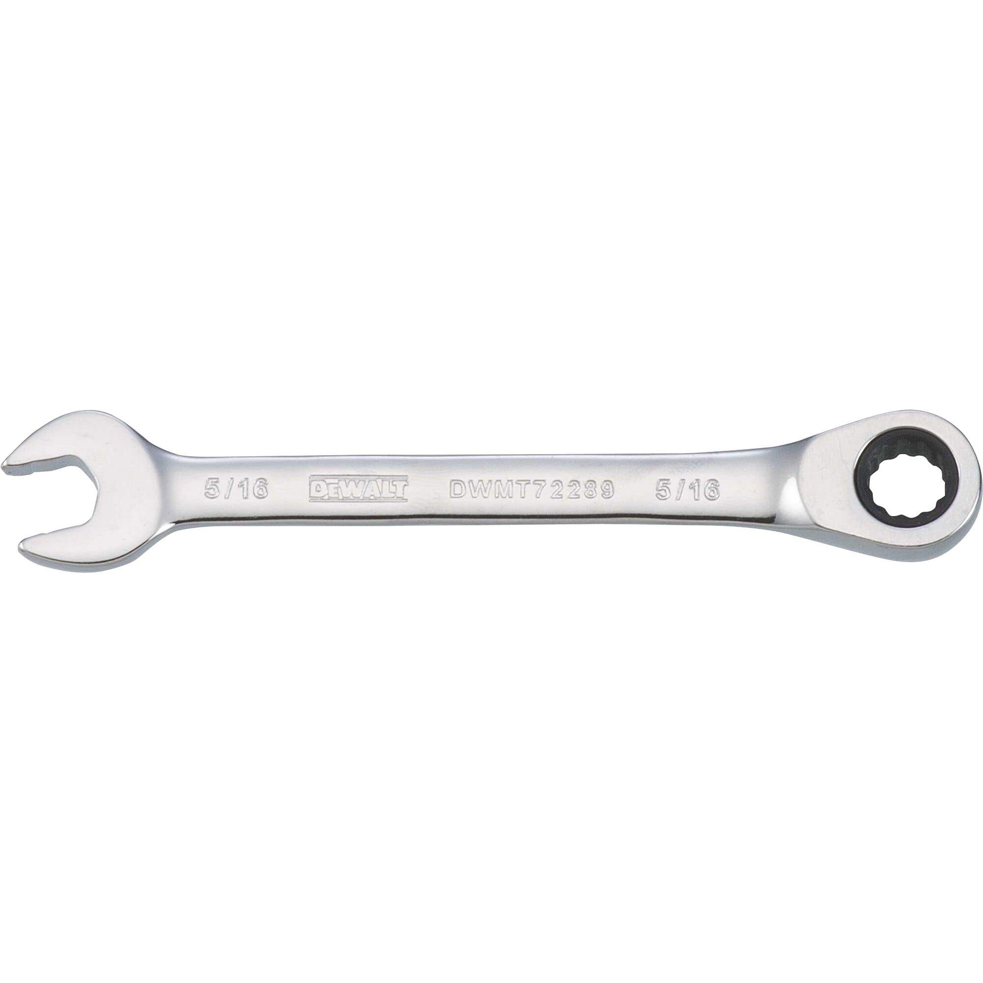 5/16" Mechanics Ratcheting Combination Wrench, DeWalt® DWMT72289OSP