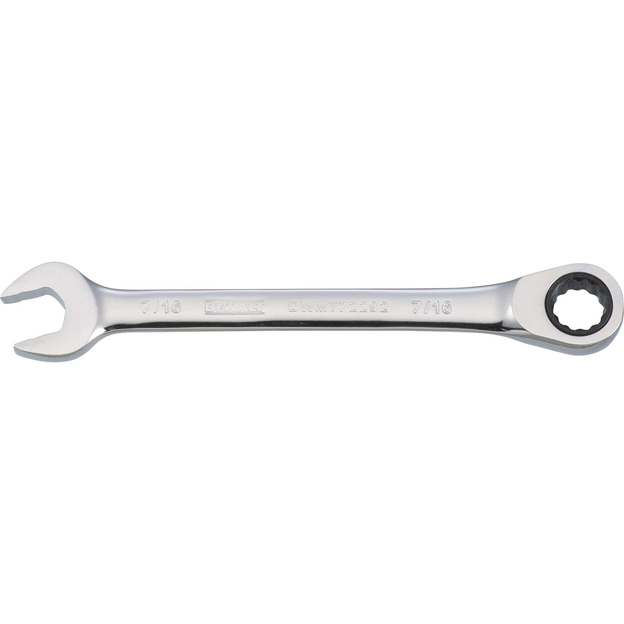 7/16" Mechanics Ratcheting Combination Wrench, DeWalt® DWMT72292OSP