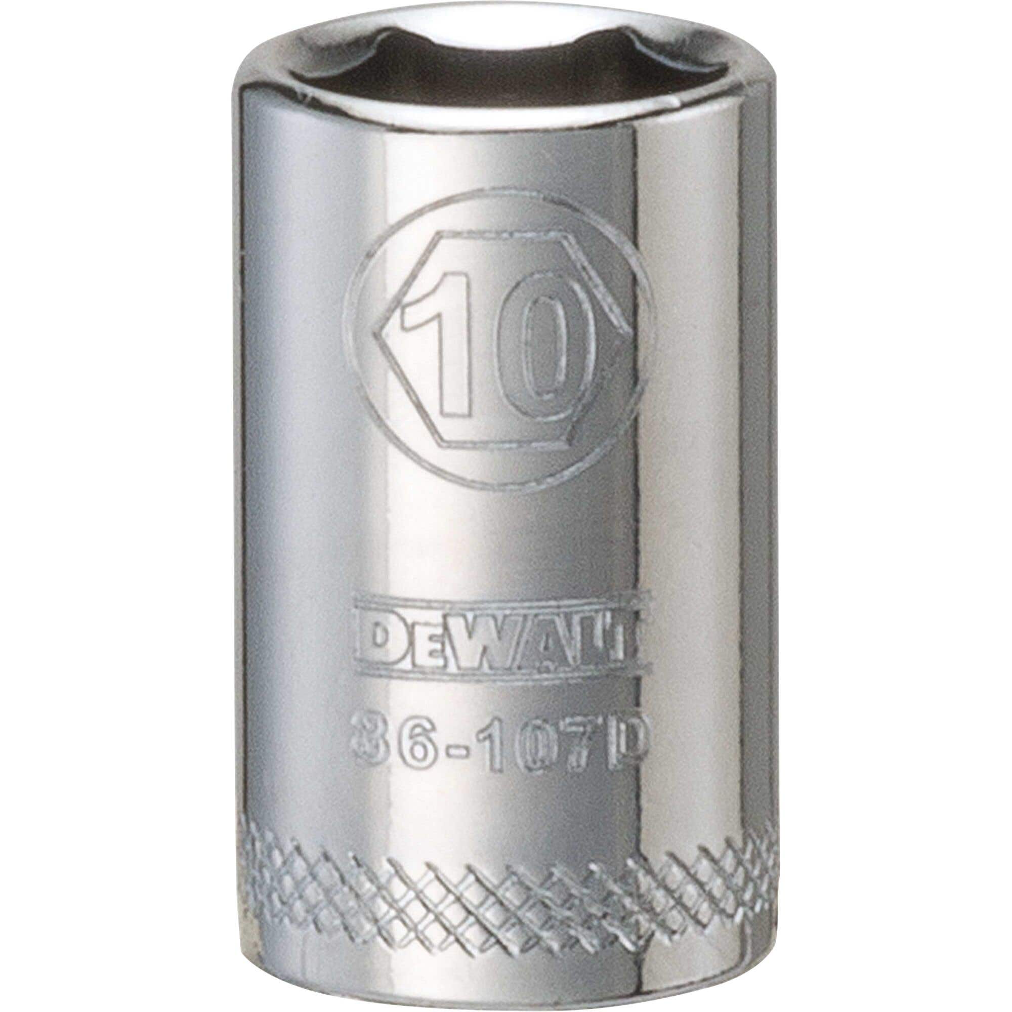 11mm - 1/4" Drive Socket, 6 Point, Metric, DeWalt® DWMT86108OSP