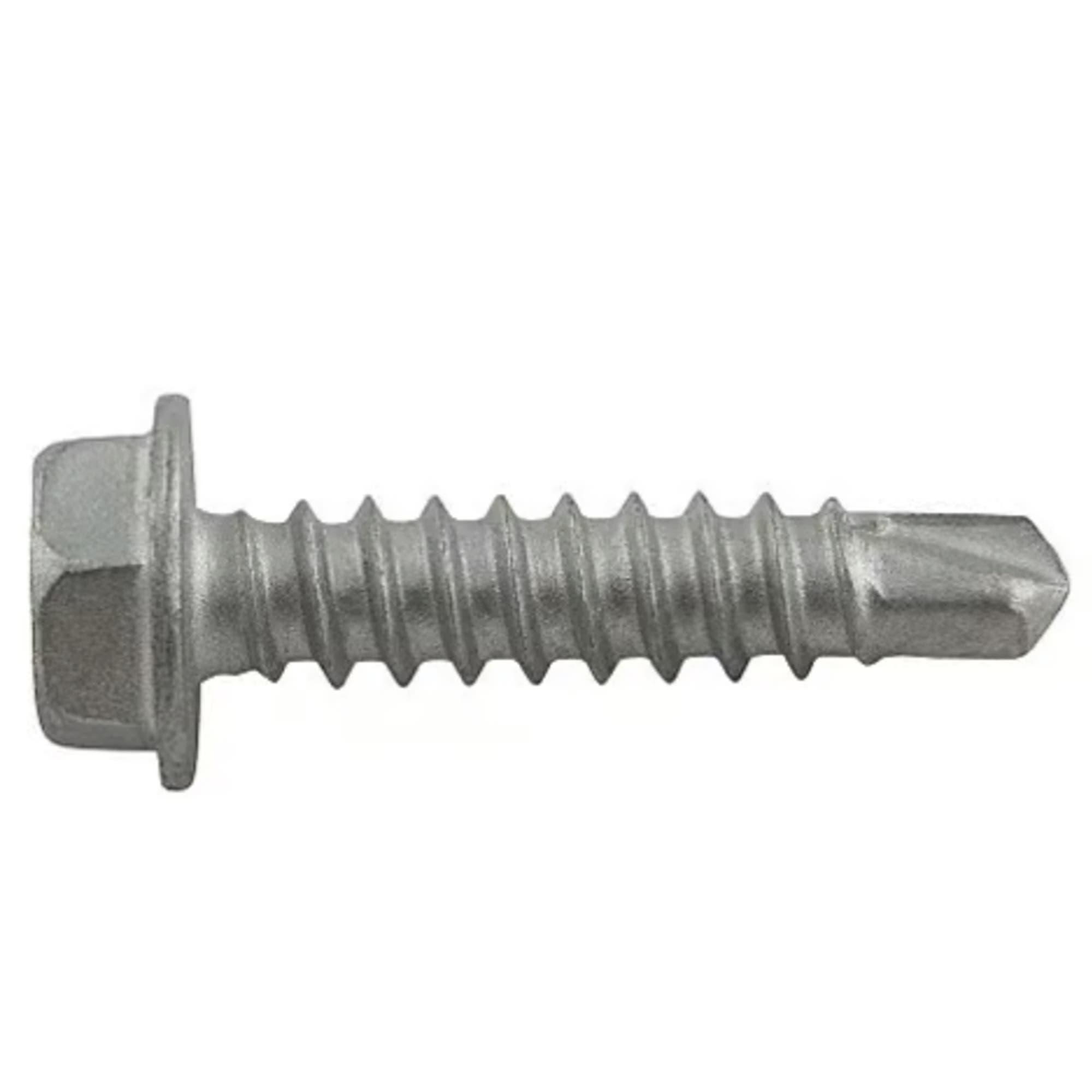 #10-16 x 3/4" Drilit Self-Drilling Screws, 5/16" Hex Washer Head, #1 Point, Case Hardened Carbon Steel with Stalgard Coating, ICC Code Approved, ESR-3294