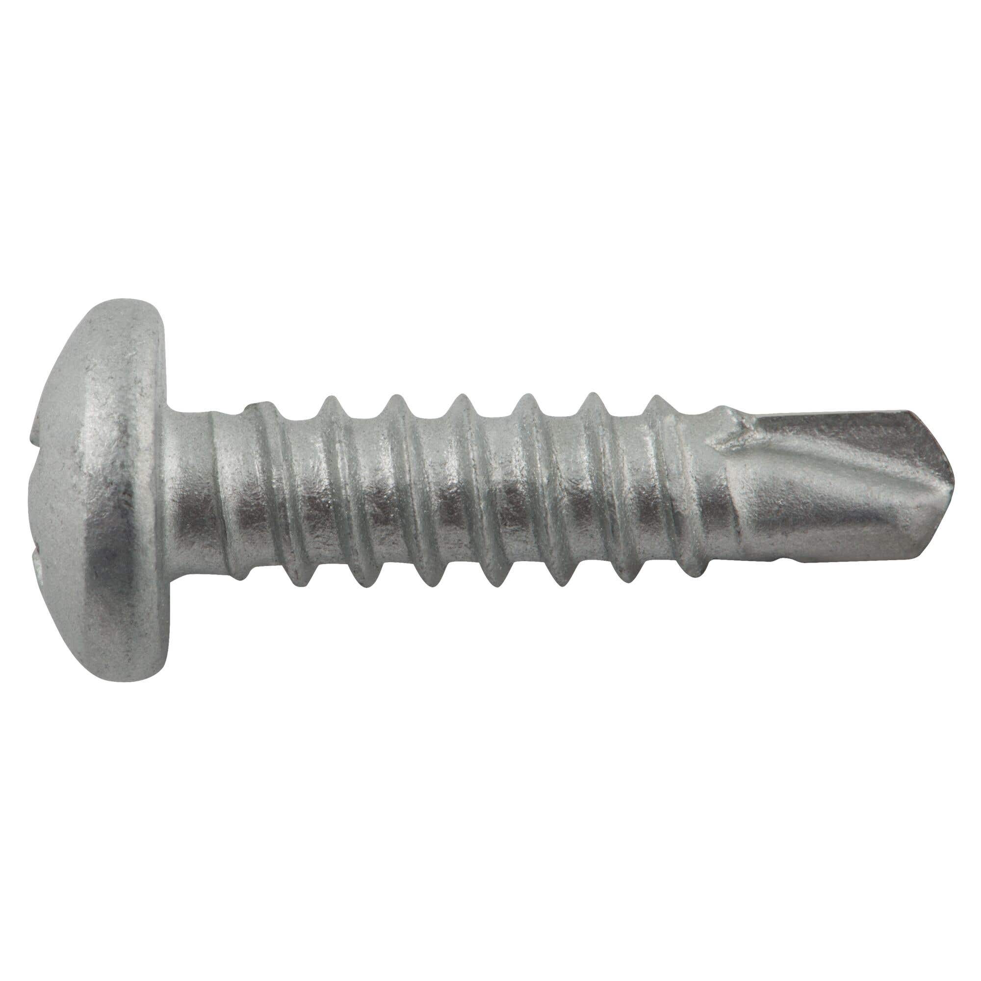 #10-16 x 3/4" Dril-Flex Structural Self-Drilling Screws, #2 Phillips Pan Head, #2 Point, Alloy Steel with Stalgard Coating, DeWalt® DFSEDX445