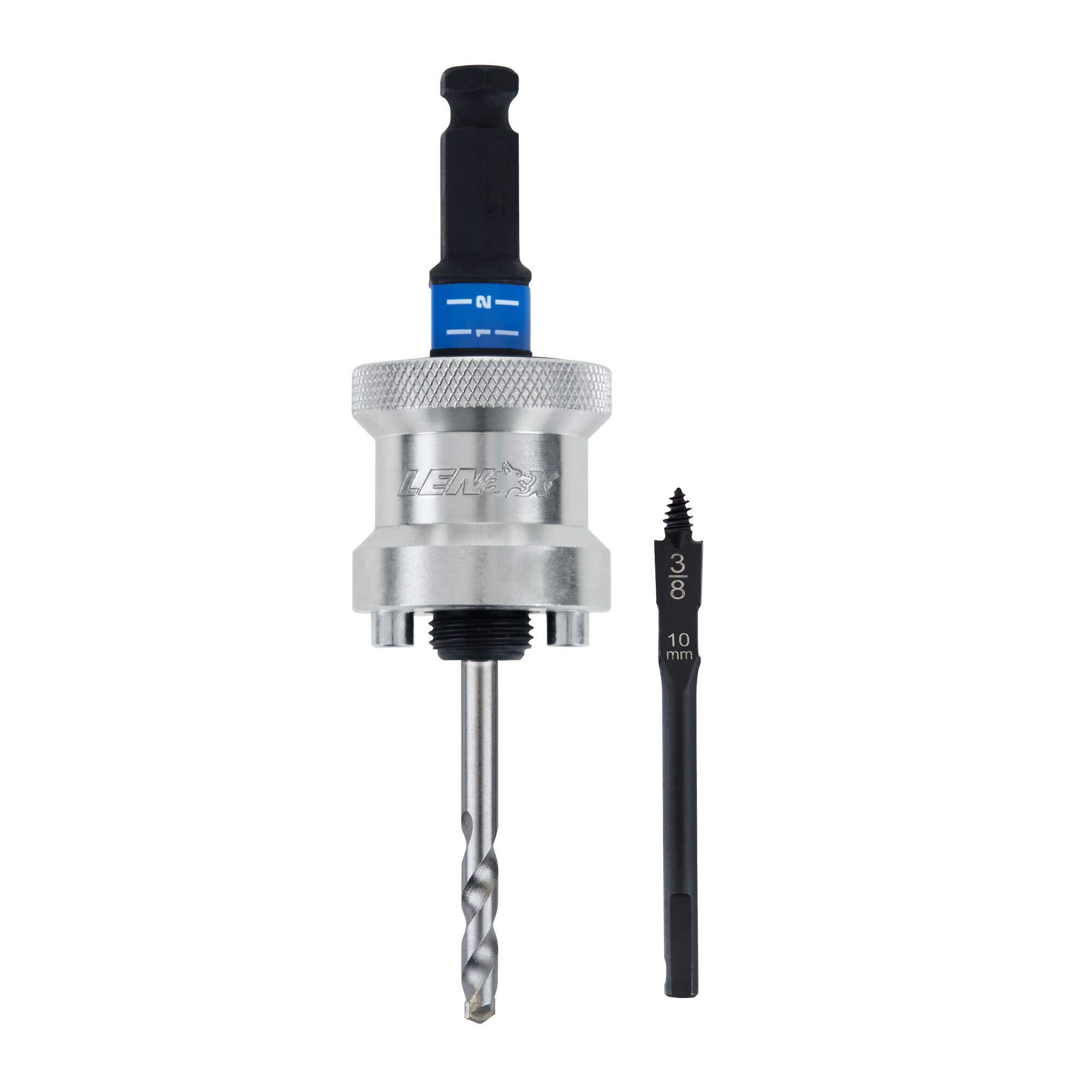 1-1/4" - 6-1/4" SNAP-BACK® Quick Change Hole Saw Arbors