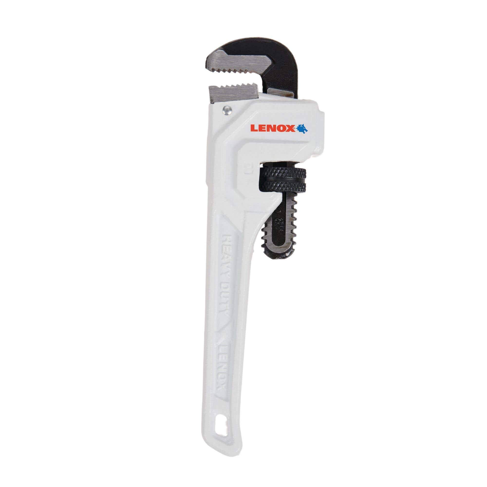 8" Cast Iron Pipe Wrench, Lenox LXHT90708