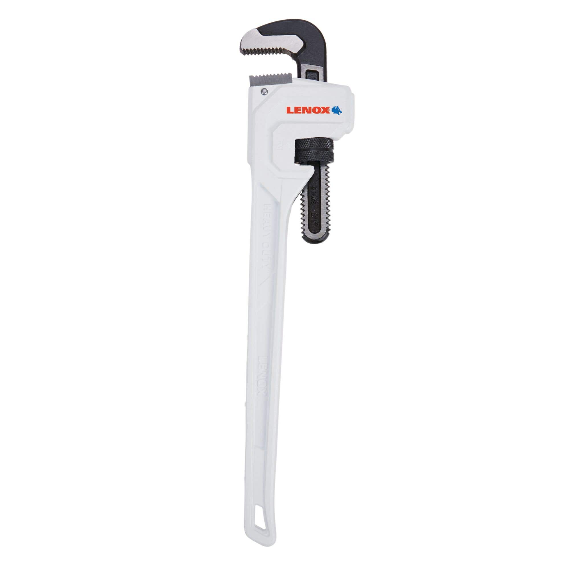 24" Cast Iron Pipe Wrench, Lenox LXHT90724