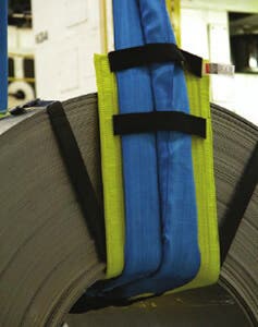 8" x 24" Edge Defender Sling Protection Pad, Blue, Lift-All ED8X24IN - 1/EA