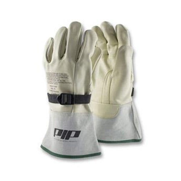 Leather gloves for electrical work outlet
