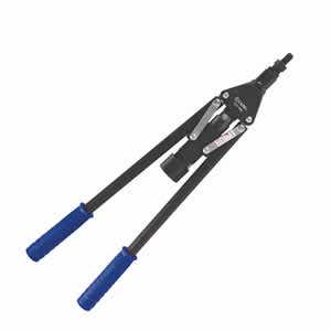 Goebel GO-520 Two Hand Operating Tool For Blind Rivet Nuts And Bolts With Knop, Capacity: M5 - M12, Nose Piece Deep: 70mm, Nose Piece Adapter: 26mm