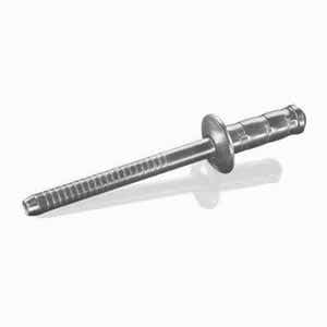 3/16" x 0.54" IBI-62-64MGRT Multi-Grip Blind Rivets, .187 Diameter (.060-.250 Grip Range), Dome Head, 304 Stainless Steel / 304 Stainless Steel, Plain Finish Rohs