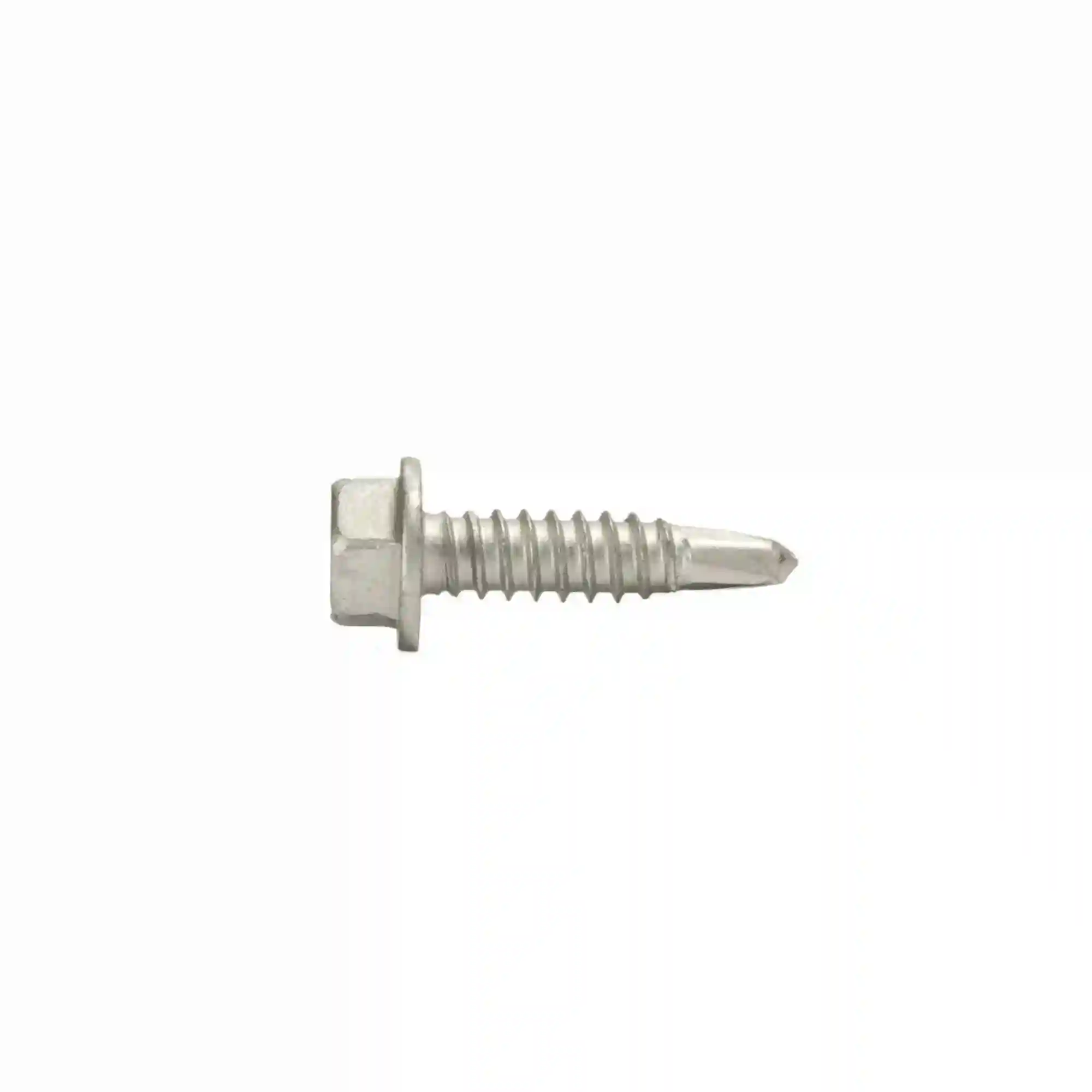 1/4-14 x 1" Hex Washer Head Grade 5 Structural Drill Self Drilling Screws, #3 Self Drill Point, Grade 5 Steel, Made in USA
