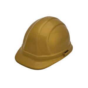 Omega II Ratchet Style Hard Hat, 6 Point Suspension, Meets ANSI Z89.1 Type 1, Class C, E & G Requirements, Gold