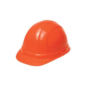 Omega II Ratchet Style Hard Hat, 6 Point Suspension, Meets ANSI Z89.1 Type 1, Class C, E & G Requirements, Hi-Visibility Orange