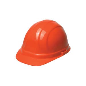 Omega II Ratchet Style Hard Hat, 6 Point Suspension, Meets ANSI Z89.1 Type 1, Class C, E & G Requirements, Orange