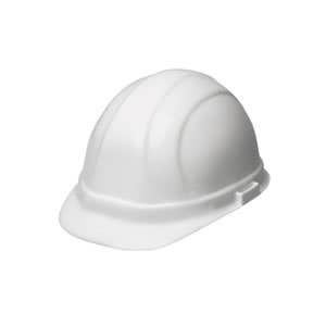 Omega II Ratchet Style Hard Hat, 6 Point Suspension, Meets ANSI Z89.1 Type 1, Class C, E & G Requirements, White
