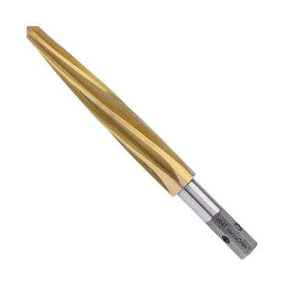 9/16" (14.3mm) VersaDrive® (Impact Ready) Reamer, 6 Flute Design, 11mm VersaDrive Hex Shank, High-Grade Tool Steel / Titanium Coating