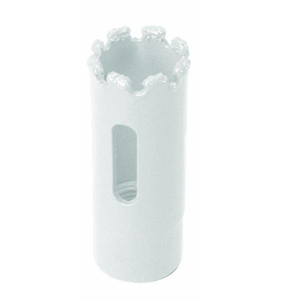Lenox 3/4 Carbide Grit Hole Saw, 1/2 Pipe Tap, 3/8 Pipe Entrance, Uses 1L or 4L Arbors