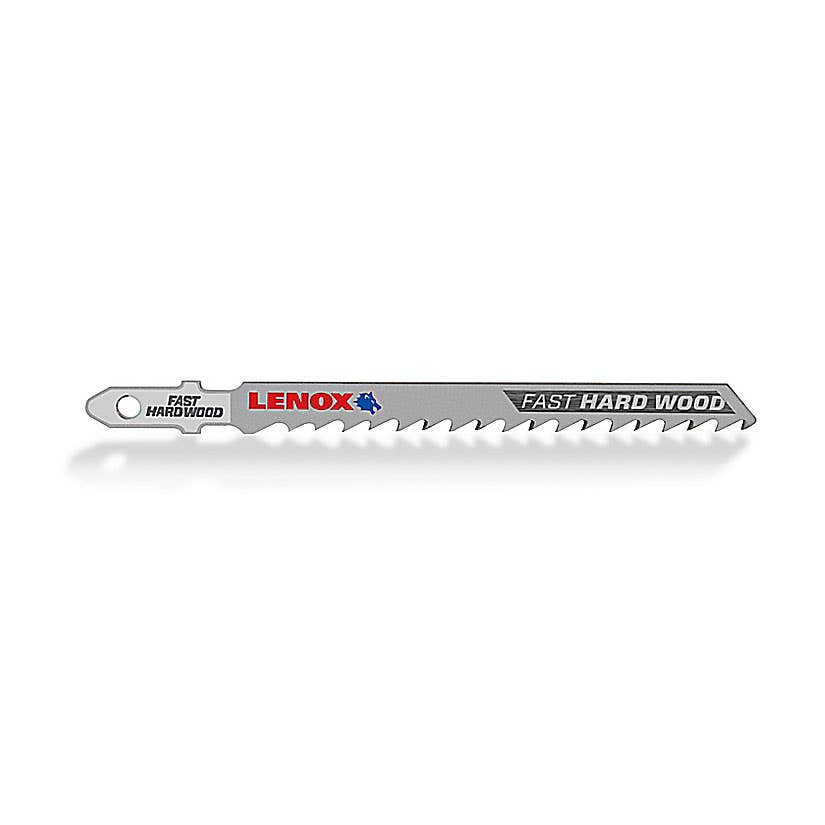 4" x 5/16" x .058 6 TPI LENOX Fast Cutting Wood T-Shank Jig Saw Blades (5-Pack) -  1991494
