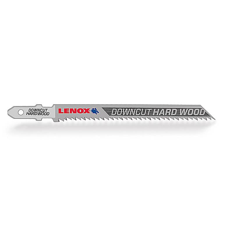 4" x 5/16" x .058 10 TPI LENOX Down Cutting T-Shank Jig Saw Blades for Wood (25-Pack) -  1991388