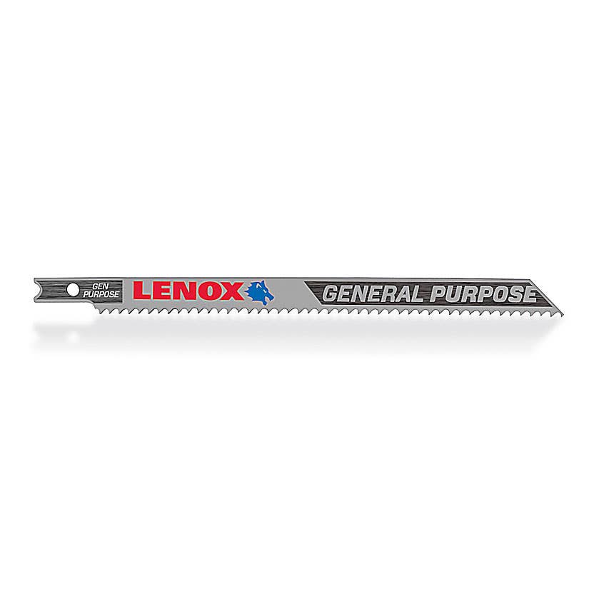 4" x 3/8" x .050 6 TPI LENOX U-Shank General Purpose Jig Saw Blades (3-Pack) -  1991409
