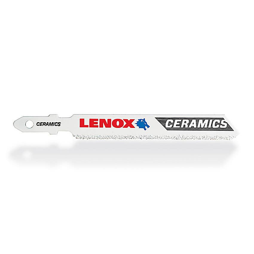 3-1/2 x 3/8 x .032  Lenox Carbide Grit T-Shank Jig Saw Blade, 1991607