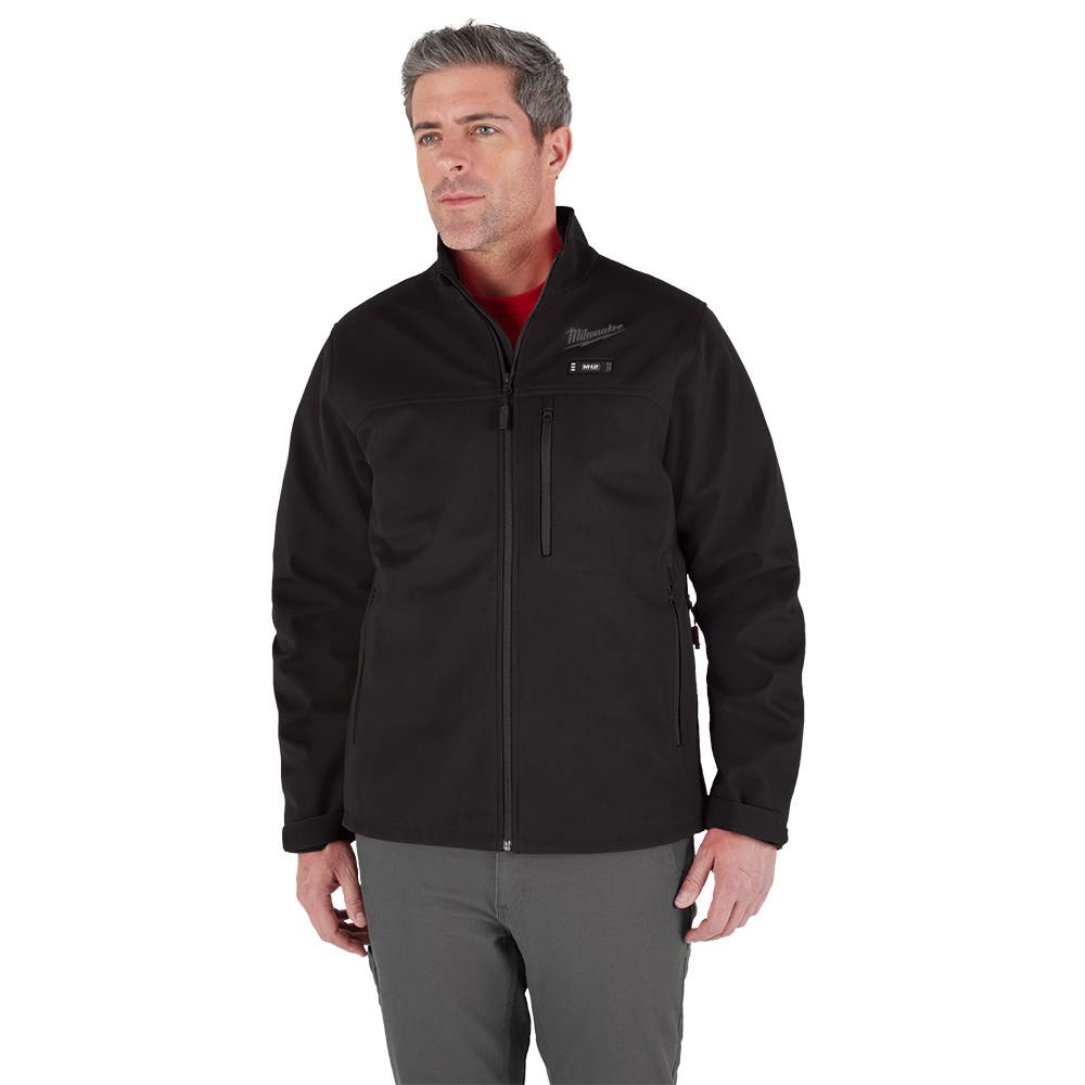 Milwaukee M12™ Heated TOUGHSHELL™ Jacket Kit, Black, Size XL, M100B-21XL