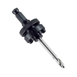 7/16" Hex Arbor with Carbide Tipped Drill (Boxed), 5/8"-18 Thread, Fits MHS20 - MHS96 Advanced Bi-Metal Hole Saws, M.K. MORSE MA45PSCT