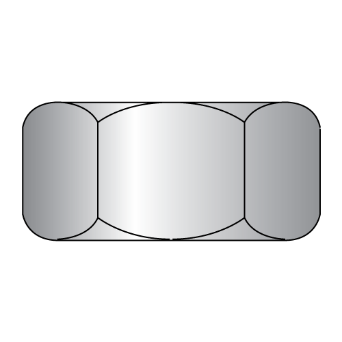 1/4"-20  Heavy Hex Nuts, 18.8 Stainless Steel