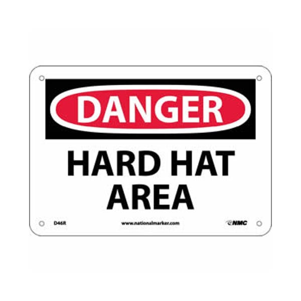 7" x 10" Danger - Flammable Sign, .050" Rigid Plastic