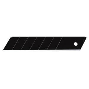 25mm Black Ultra Sharp Snap-Off Blades (Pack of 20), 7 Segments, 25% Sharper Edge, Premium Carbon Tool Steel, OLFA HBB-20B