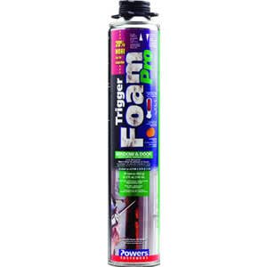 Powers TriggerFoam™ Pro Expanding Polyurethane Foam, Window & Door Formula 29 oz., 08134P