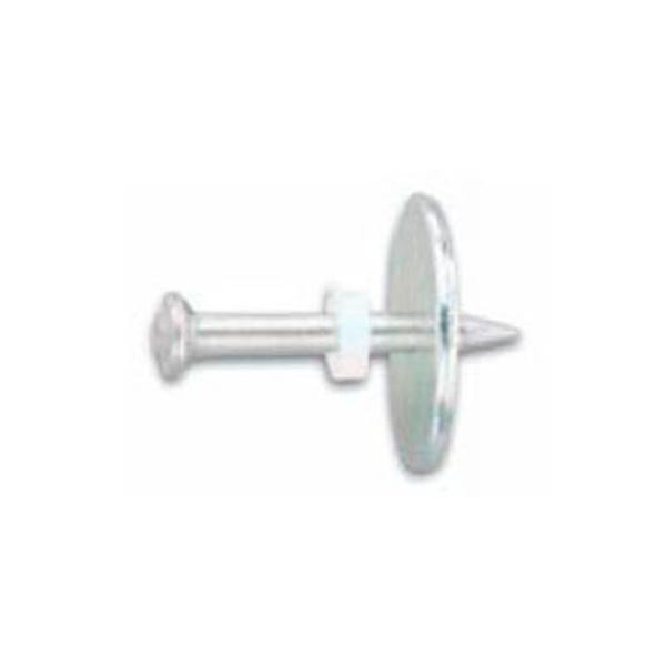 32mm - 1-1/4" Powers 8mm Head Drive Pins with 1" Washer for Powers Gas Fastening Systems, .145 Shank Diameter
