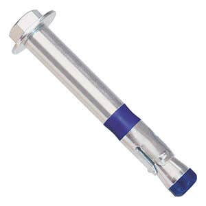 3/4" x 4-1/2" Powers Power-Bolt+ Heavy Duty Hex Head Sleeve Style Anchors, Zinc Plated Carbon Steel