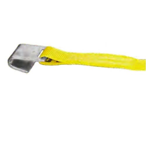 27 ft. x 2" Ratchet Tie-Down Strap, 3,300 lb. Load Limit, Polyester Webbing with Steel Flat Hooks
