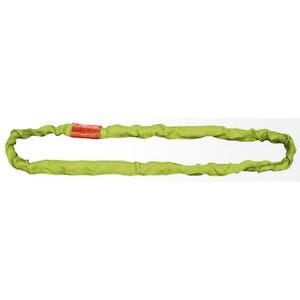 1-3/4" x 8' Tuflex Endless Roundsling, Rated Capacity - Vertical: 8400 lbs. Choker: 6700 lbs. Basket 90 Degree: 16800 lbs. Basket 45 Degree: 11800 lbs., Lift-All EN90X8 - 1/EA