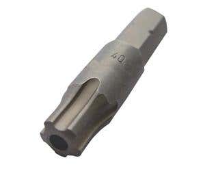 #15 TORX® PLUS Equivalent (5-Lobe), Security Bit 1/4" Hex, 1" Overall Length
