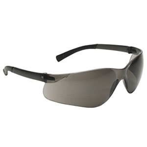 Zenon Z13™ Rimless Safety Glasses with Dark Gray Temple, Gray Lens & Anti-Scratch Coating, Meets ANSI Z87.1+, Meets CSA Z94.3