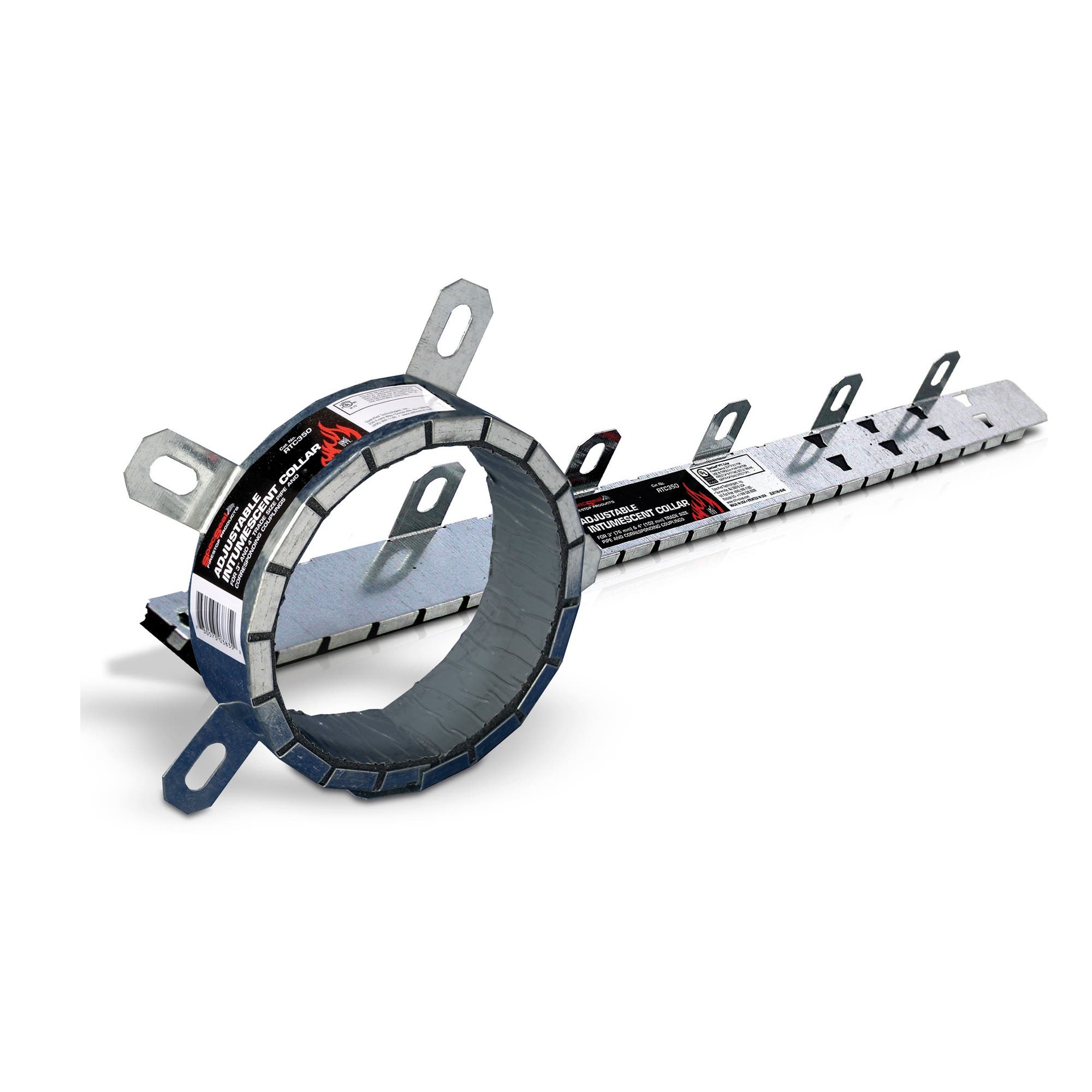 STI SpecSeal Range-Taking Firestop Collar, RTC350