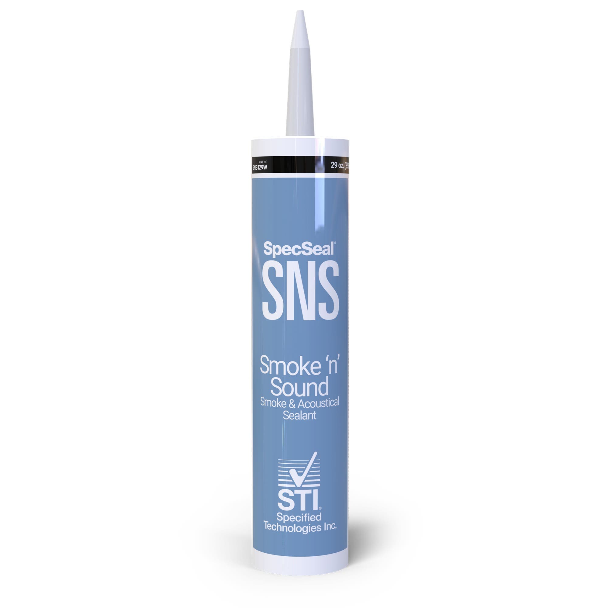 STI Smoke & Acoustical Sealant, White, 29 Ounce, SNS129W