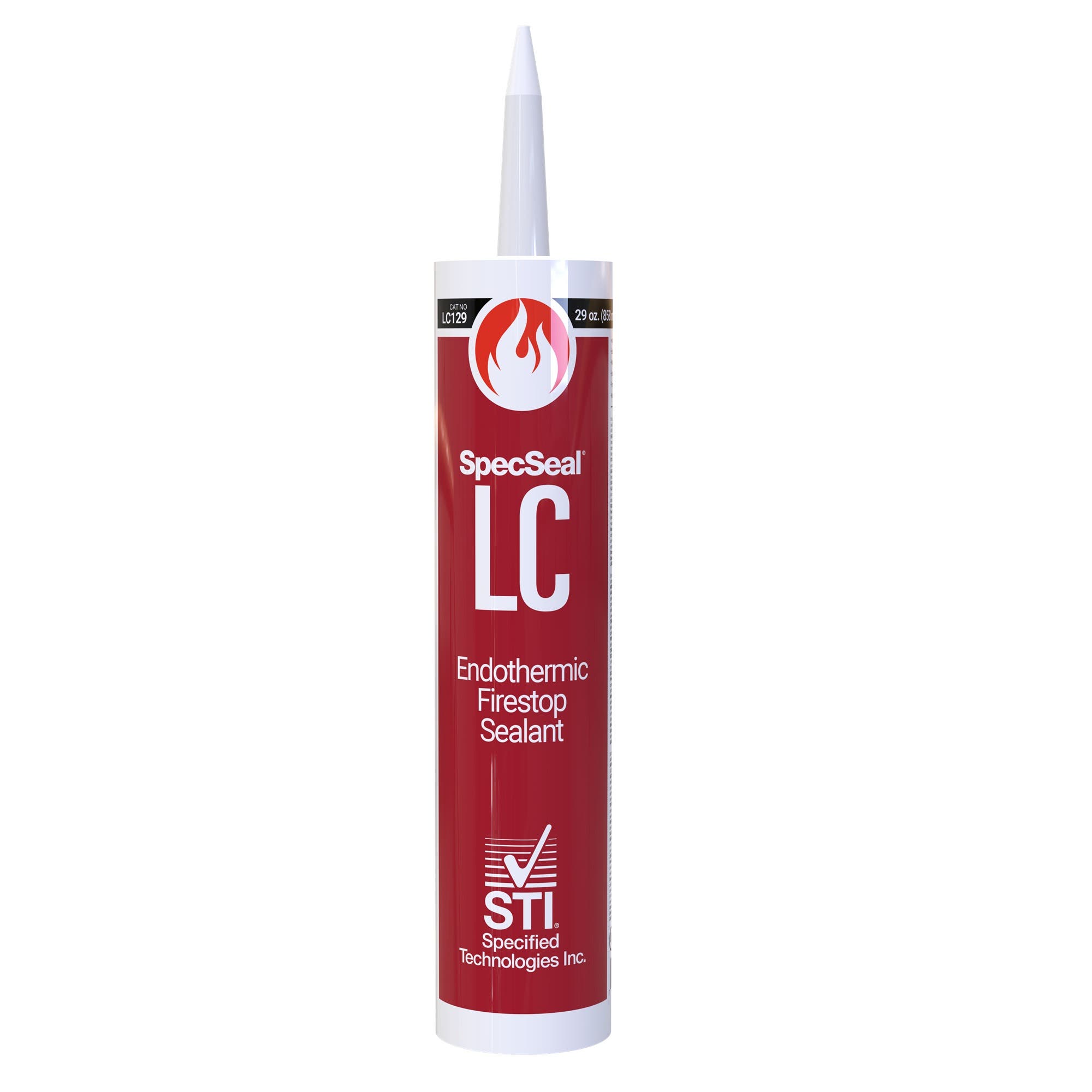 STI Series LC Endothermic Sealant 29 Ounce Tube 52 Cu. In. (858 ml), Red, LC129