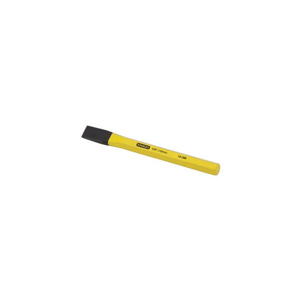 Stanley 6-7/8" Cold Chisel, 3/4" Cutting Edge, Hardened Quenched and Tempered Steel for Long Life and Durability