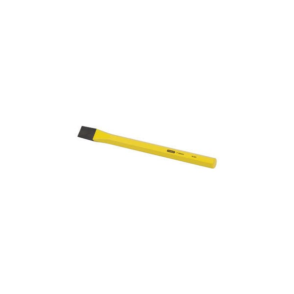 Stanley 12" Cold Chisel, 1" Cutting Edge, Hardened Quenched and Tempered Steel for Long Life and Durability