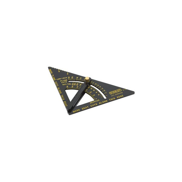 Stanley Premium Adjustable Quick Square Layout Tool, Base Length 10-3/4, Rule Length 6-3/4