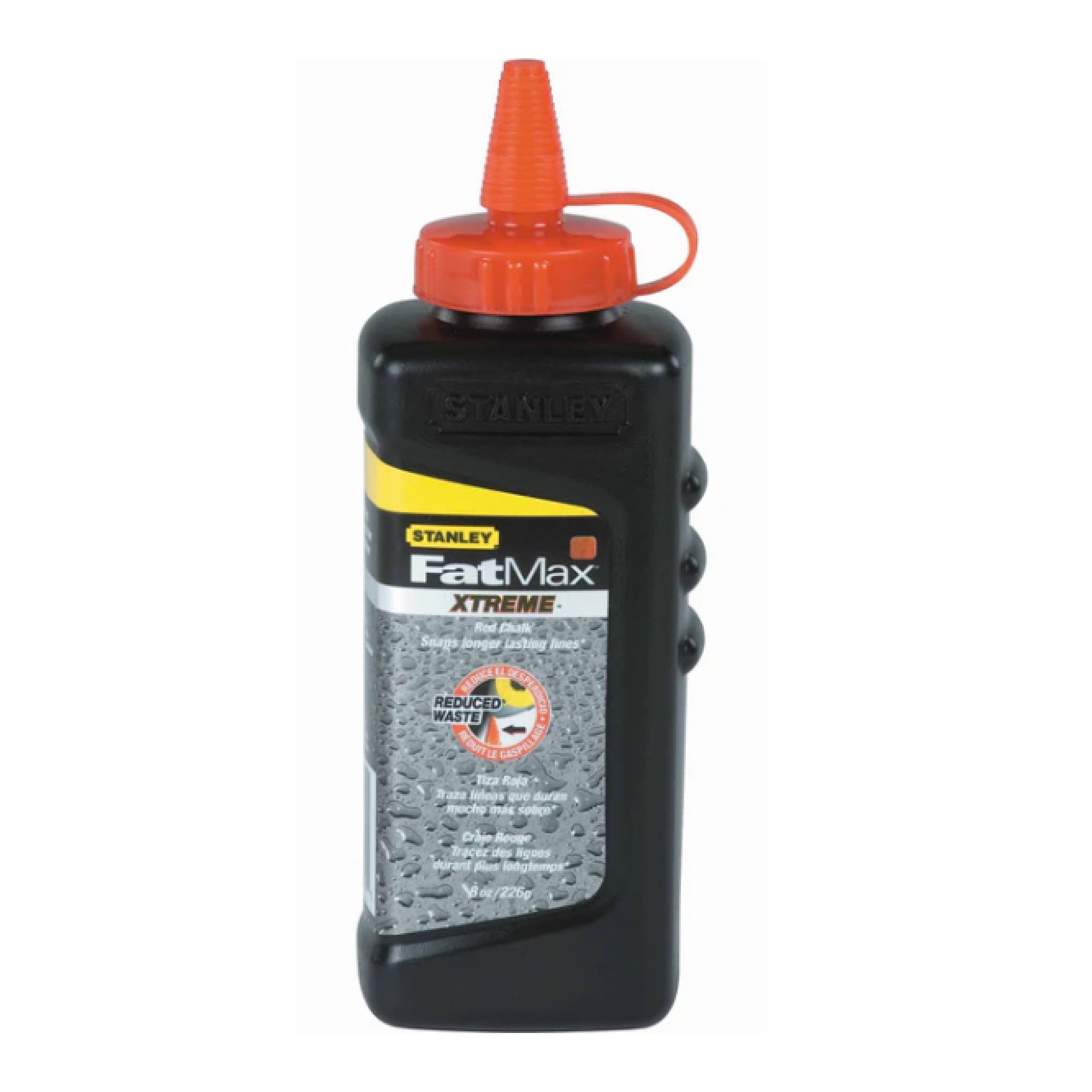 Stanley 8 oz. FATMAX® 227g/8oz Xtreme Red Chalk Refill, 47-821