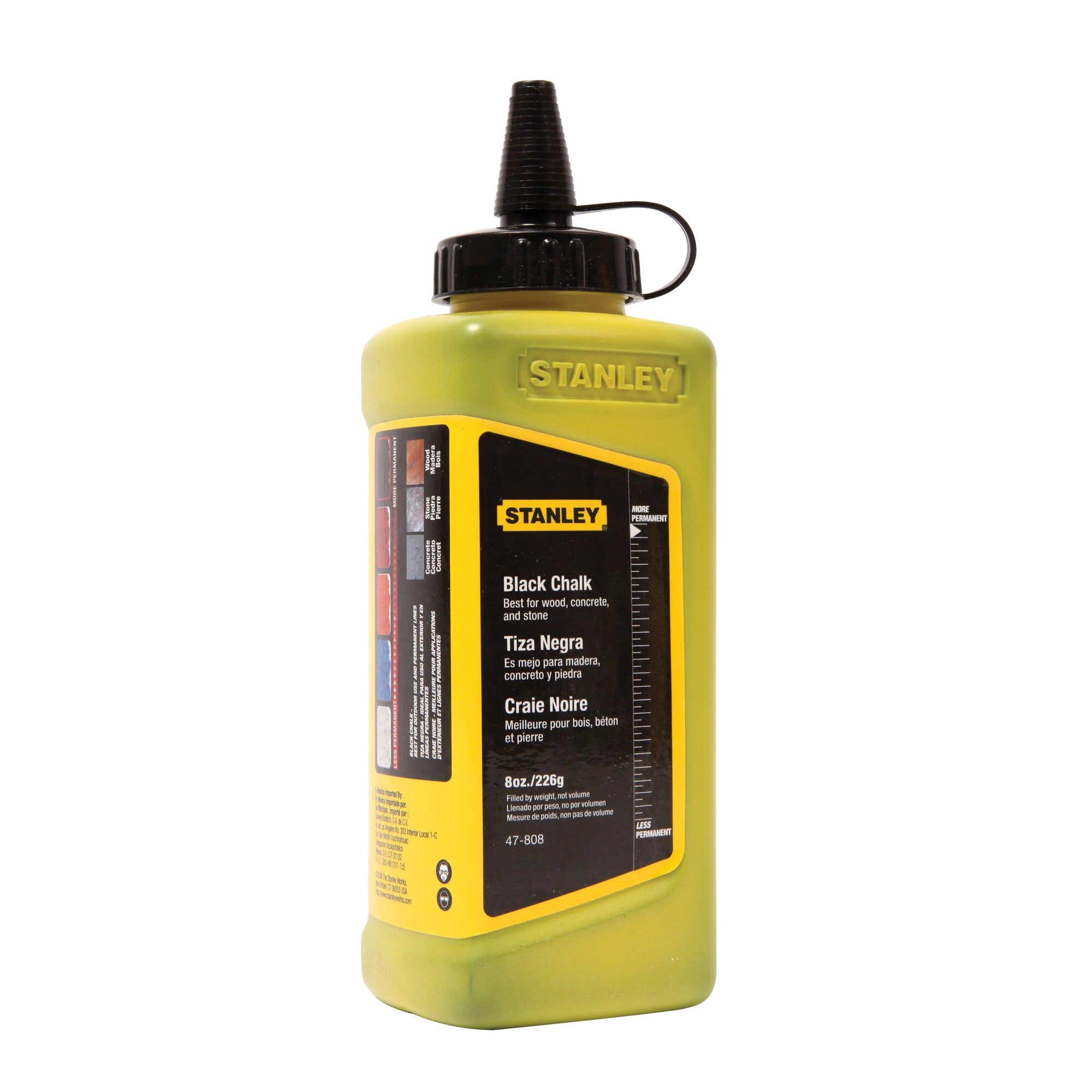 Stanley 8 oz. Black Chalk Refill, 47-808
