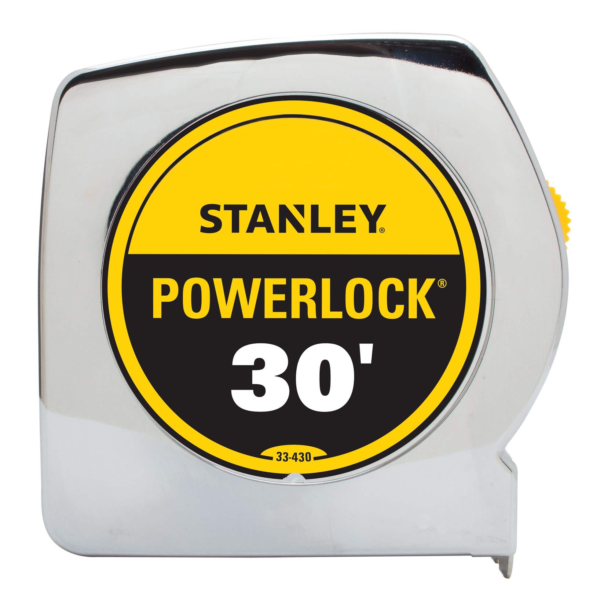 Stanley PowerLock® 30' Tape Measure, 1" Blade Width, 33-430