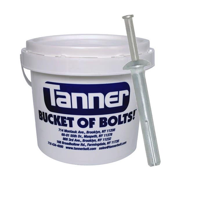 1/4" x 1-3/8", Sleeve Expansion Anchors, Acorn Nut, Carbon Steel Zinc Plated, Bucket-of-Bolts!® (1000 Pieces per Bucket)