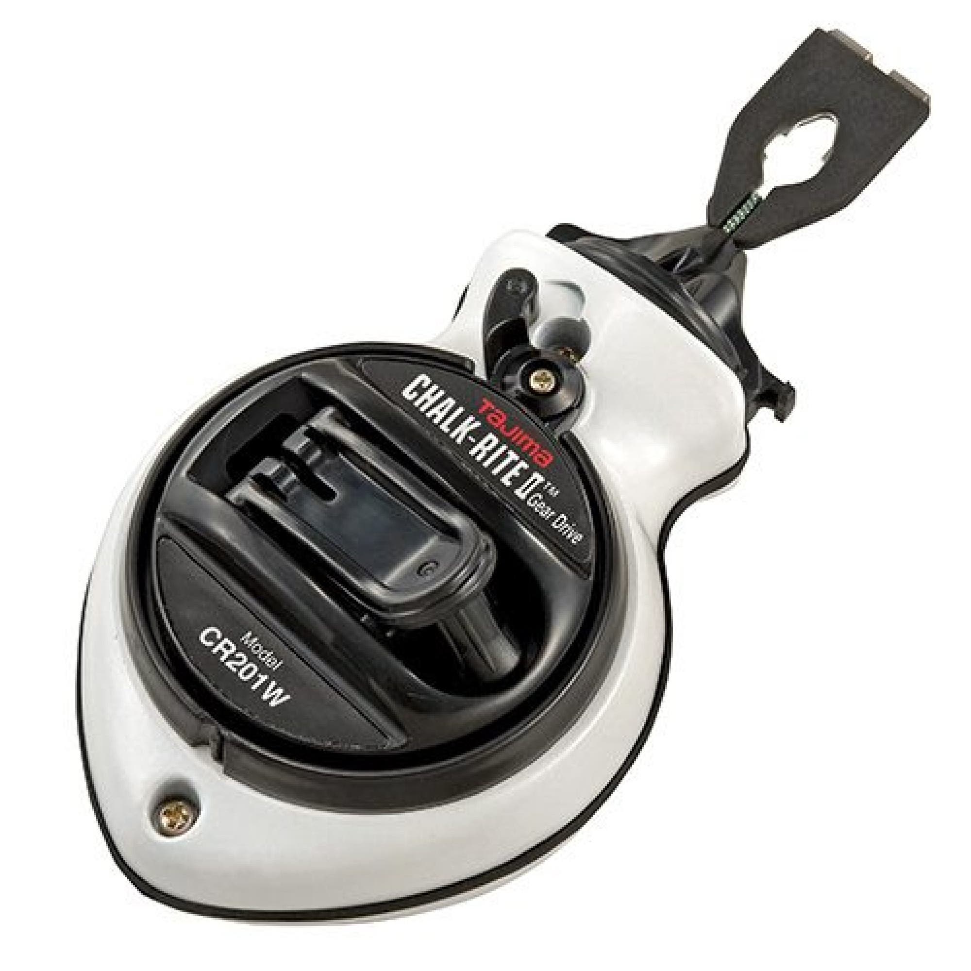 Tajima Chalk-Rite® II Extra Bold 5-Gear Drive Chalk Line, CR201W-P