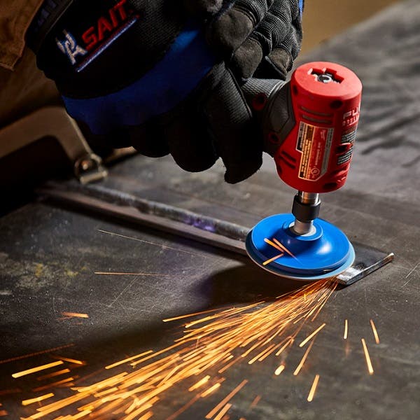 2 9S Ceramic Aluminum Oxide with Grinding Aid Sait-Lok™ Laminated Discs, 36 Grit, United Abrasives 50921