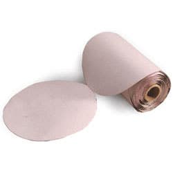 5" 3S Stearated Aluminum Oxide PSA Paper Disc Roll, 500C Grit - Medium Weight / Low Flexibility, 100 Discs Per Roll, United Abrasives 36810
