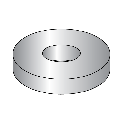 #8 Flat Washers, .177" Inside Dia, 3/8" Outside Dia, .034" Max Thickness, 316 Stainless Steel